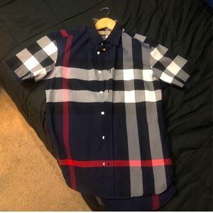 Small Burberry short sleeve button up